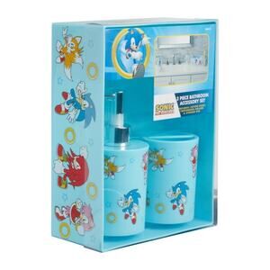 Sonic the Hedgehog 3-Piece Bathroom Accessory Set